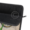 Vintage Tulip Compass Map Art Laptop Sleeve
