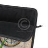 Vintage Tulip Compass Map Art Laptop Sleeve