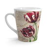 Vintage Tulip Compass Map Art Latte Mug 12Oz Mug