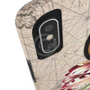 Vintage Tulip Compass Map Ii Art Case Mate Tough Phone Cases