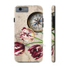 Vintage Tulip Compass Map Ii Art Case Mate Tough Phone Cases Iphone 6/6S