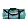 Whales Teal Family Duffle Bag Large Bags