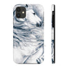 White Andalusian Rearing Horse Equine Art Case Mate Tough Phone Cases Iphone 11