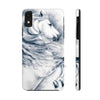 White Andalusian Rearing Horse Equine Art Case Mate Tough Phone Cases Iphone Xr
