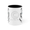 White Bengal Tiger Watercolor On Art Accent Coffee Mug 11Oz Black /