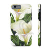 White Calla Lily Calligraphy Romantic Chic Case Mate Tough Phone Cases Iphone 6/6S