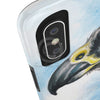 White Gyr Falcon Watercolor Art Case Mate Tough Phone Cases