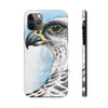 White Gyr Falcon Watercolor Art Case Mate Tough Phone Cases Iphone 11 Pro Max