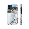 White Gyr Falcon Watercolor Art Case Mate Tough Phone Cases Iphone 12 Mini