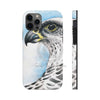 White Gyr Falcon Watercolor Art Case Mate Tough Phone Cases Iphone 12 Pro