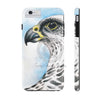 White Gyr Falcon Watercolor Art Case Mate Tough Phone Cases Iphone 6/6S Plus