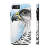 White Gyr Falcon Watercolor Art Case Mate Tough Phone Cases Iphone 7 8
