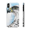 White Gyr Falcon Watercolor Art Case Mate Tough Phone Cases Iphone Xs Max