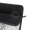White Gyr Falcon Watercolor Art Laptop Sleeve