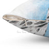 White Gyr Falcon Watercolor Art Square Pillow Home Decor