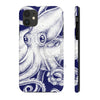 White Octopus Blue Ink Case Mate Tough Phone Cases Iphone 11