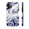 White Octopus Blue Ink Case Mate Tough Phone Cases Iphone 11 Pro