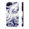 White Octopus Blue Ink Case Mate Tough Phone Cases Iphone 7 Plus 8