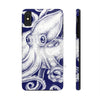 White Octopus Blue Ink Case Mate Tough Phone Cases Iphone Xs Max