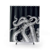 White Octopus Tentacles Kraken Shower Curtains 71 X 74 Home Decor