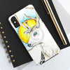 White Roe Deer Sun Yellow Ink Case Mate Tough Phone Cases