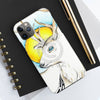 White Roe Deer Sun Yellow Ink Case Mate Tough Phone Cases