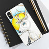 White Roe Deer Sun Yellow Ink Case Mate Tough Phone Cases