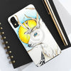 White Roe Deer Sun Yellow Ink Case Mate Tough Phone Cases