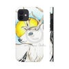 White Roe Deer Sun Yellow Ink Case Mate Tough Phone Cases Iphone 12