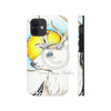 White Roe Deer Sun Yellow Ink Case Mate Tough Phone Cases Iphone 12 Mini