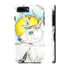 White Roe Deer Sun Yellow Ink Case Mate Tough Phone Cases Iphone 7 Plus 8