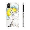 White Roe Deer Sun Yellow Ink Case Mate Tough Phone Cases Iphone X