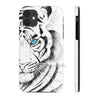 White Tiger Blue Eyes Ink Case Mate Tough Phone Cases Iphone 11