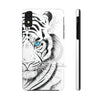 White Tiger Blue Eyes Ink Case Mate Tough Phone Cases Iphone Xr