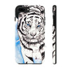 White Tiger Blue Ink Art Case Mate Tough Phone Cases Iphone 7 Plus 8