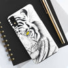 White Tiger Yellow Eyes Ink Case Mate Tough Phone Cases
