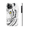 White Tiger Yellow Eyes Ink Case Mate Tough Phone Cases Iphone 12 Pro