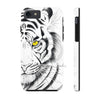 White Tiger Yellow Eyes Ink Case Mate Tough Phone Cases Iphone 7 8