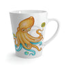 Yellow Blue Octopus Cosmic Dancer Art 12Oz Latte Mug Mug