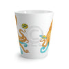Yellow Blue Octopus Cosmic Dancer Art 12Oz Latte Mug Mug