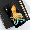 Yellow Blue Octopus Cosmic Dancer Art Mate Tough Phone Cases Case
