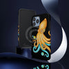 Yellow Blue Octopus Cosmic Dancer Art Mate Tough Phone Cases Case