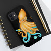 Yellow Blue Octopus Cosmic Dancer Art Mate Tough Phone Cases Case