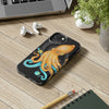 Yellow Blue Octopus Cosmic Dancer Art Mate Tough Phone Cases Case