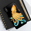 Yellow Blue Octopus Cosmic Dancer Art Mate Tough Phone Cases Case