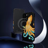 Yellow Blue Octopus Cosmic Dancer Art Mate Tough Phone Cases Case