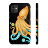 Yellow Blue Octopus Cosmic Dancer Art Mate Tough Phone Cases Iphone 11 Case