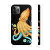 Yellow Blue Octopus Cosmic Dancer Art Mate Tough Phone Cases Iphone 11 Pro Max Case