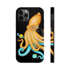 Yellow Blue Octopus Cosmic Dancer Art Mate Tough Phone Cases Iphone 12 Pro Case