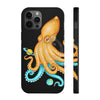 Yellow Blue Octopus Cosmic Dancer Art Mate Tough Phone Cases Iphone 12 Pro Max Case
